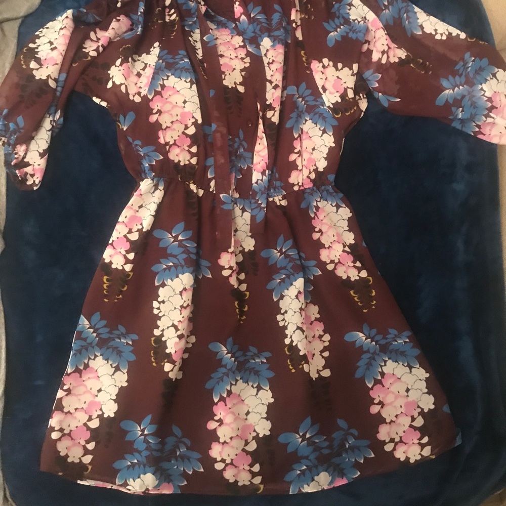 Ann Taylor Multicolor Above the Knee Dress